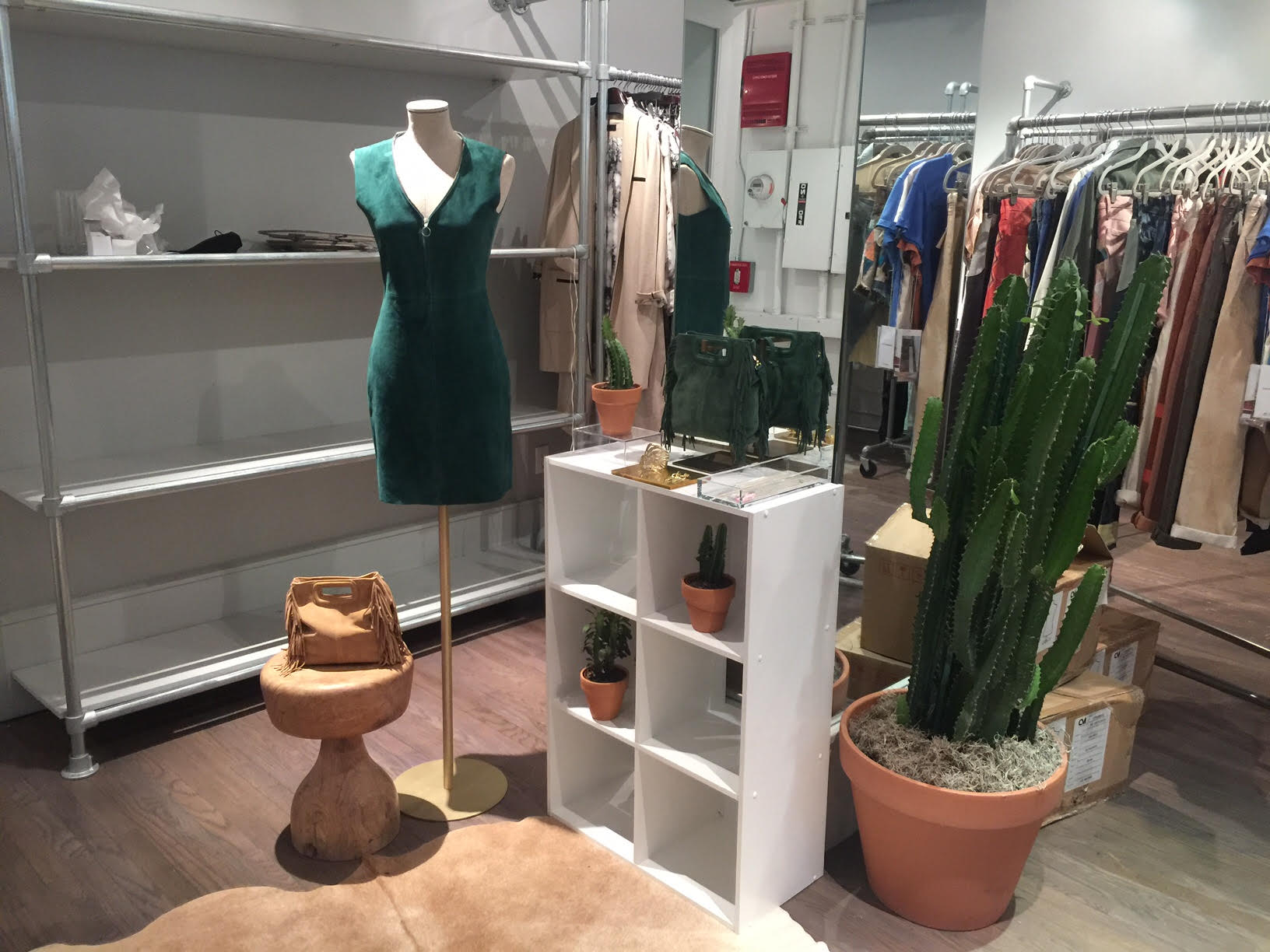 Showroom set-up curated and props made/sourced for Press days.