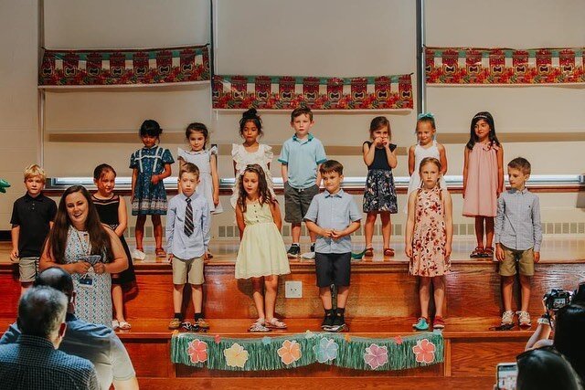 More coverage from Kindergarten's End of Year Celebration on June 15, complete with sign language, songs, prayers and smiles. See  you in First Grade!

@aops_schools @archphilly