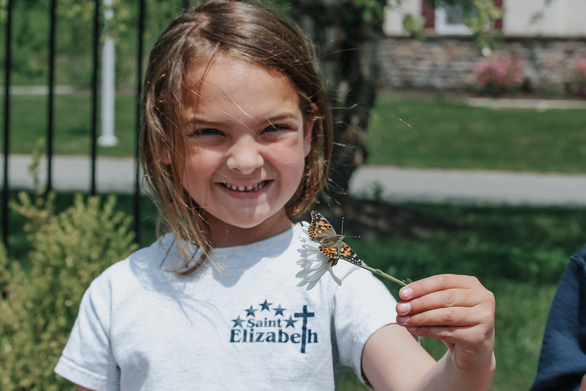 Pre-K students released their butterflies after witnessing all the stages of their life cycle. Ms. Booth told students that according to legend, by making a wish and giving the butterfly its freedom, the wish will be taken to the heavens to be grante