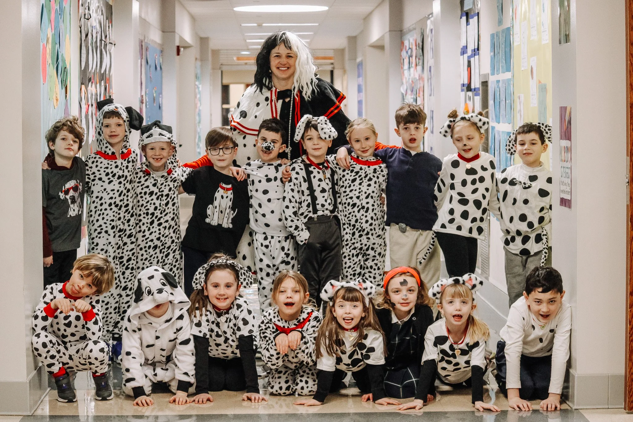 Celebrating 101 days of first grade and having a dog-gone fun time! Our little Dalmatians are marking the milestone in style with spots and smiles! 🐾