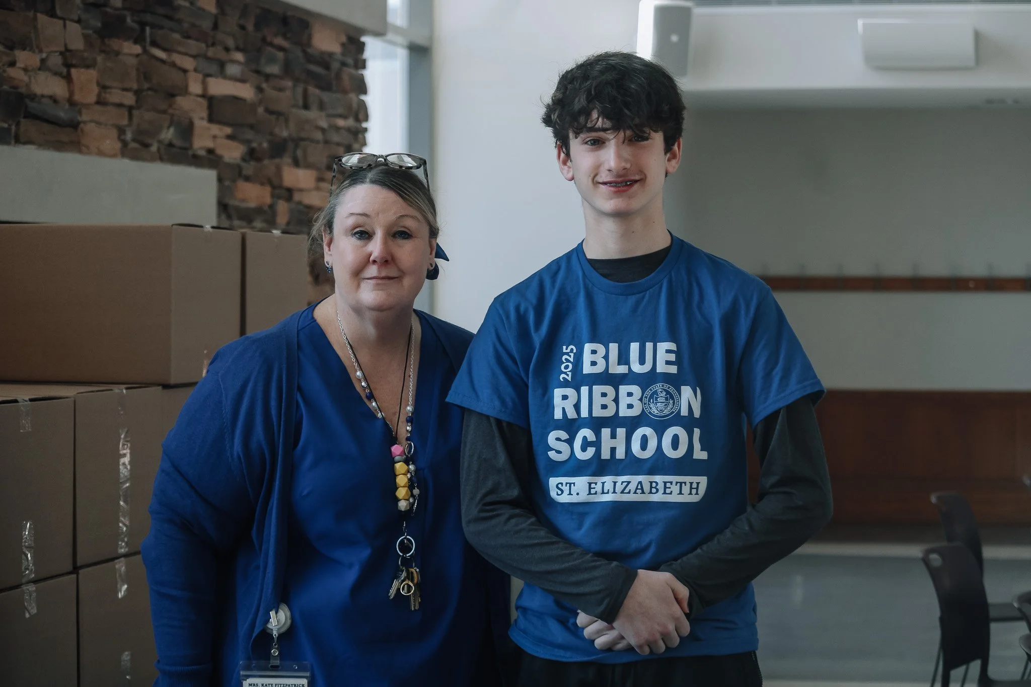 We are very proud of our students in Grades 5 through 8 who qualified to compete in our school Religion Bee - Ciara D., Logan D., Cecilia G., Austin M., Andre A., Camryn D., Byron D., and Zach T.  Our competitors did an exceptional job making it thro