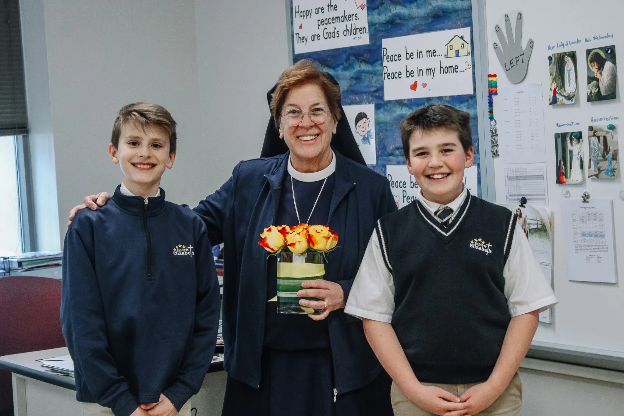 Celebrating National Catholic Sisters Week, we give special thanks for Sr. Hannah Miller, who has been a beautiful addition to our school community this year. Through her love, dedication, and joyful teaching of the faith, she has touched the hearts 
