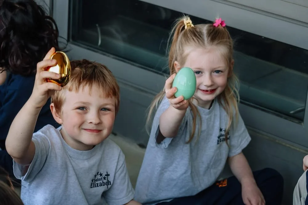 Our PreK students had a joyful Easter egg hunt hosted by their 7th grade buddies. Smiles, laughter, and excitement filled the morning as our youngest learners were guided and cheered on by their older friends. In a K&ndash;8 school, these moments are
