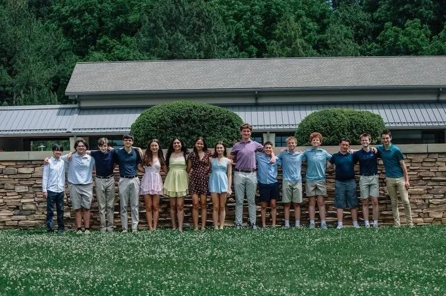 We continue the celebration of the Class of 2026 with photos from yesterday&rsquo;s clap out and family lunch, where parent-made boards decorated the room as guests take a trip down memory lane through a collage of photographs.
