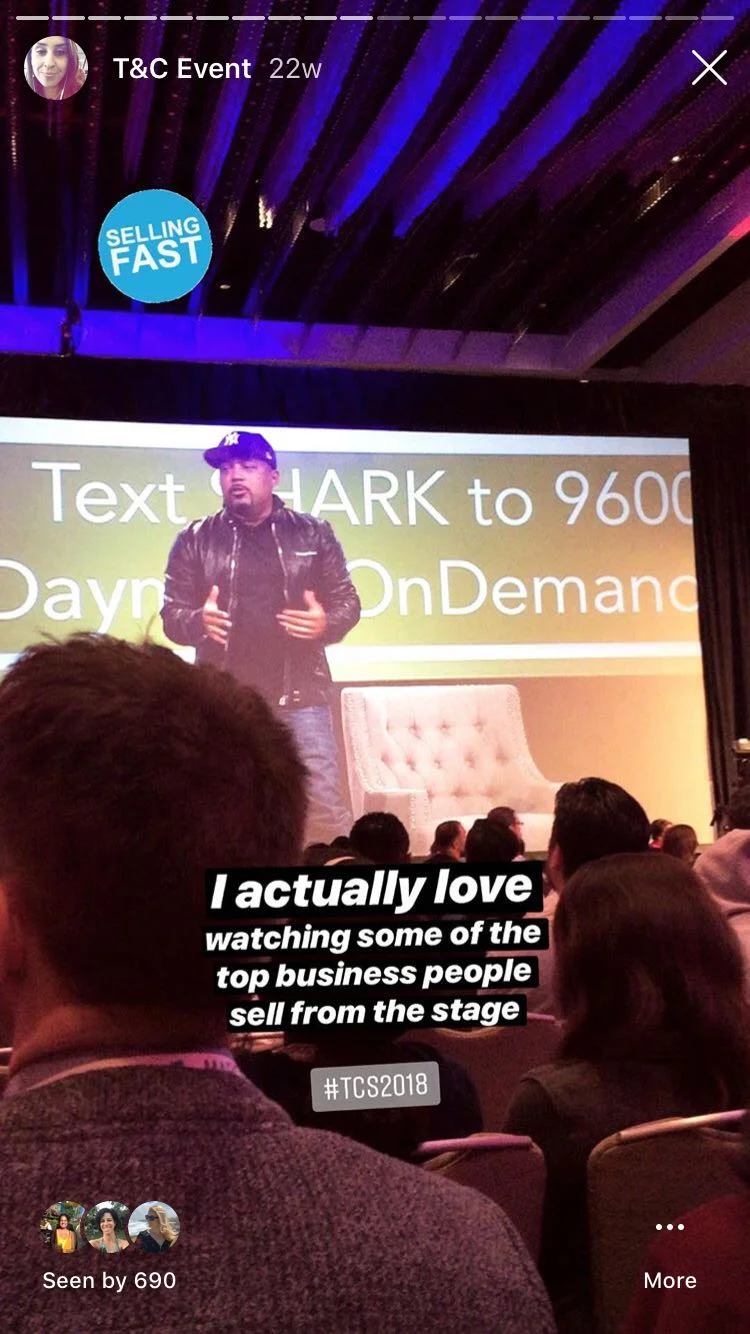 elise darma event instagram stories daymon.jpeg