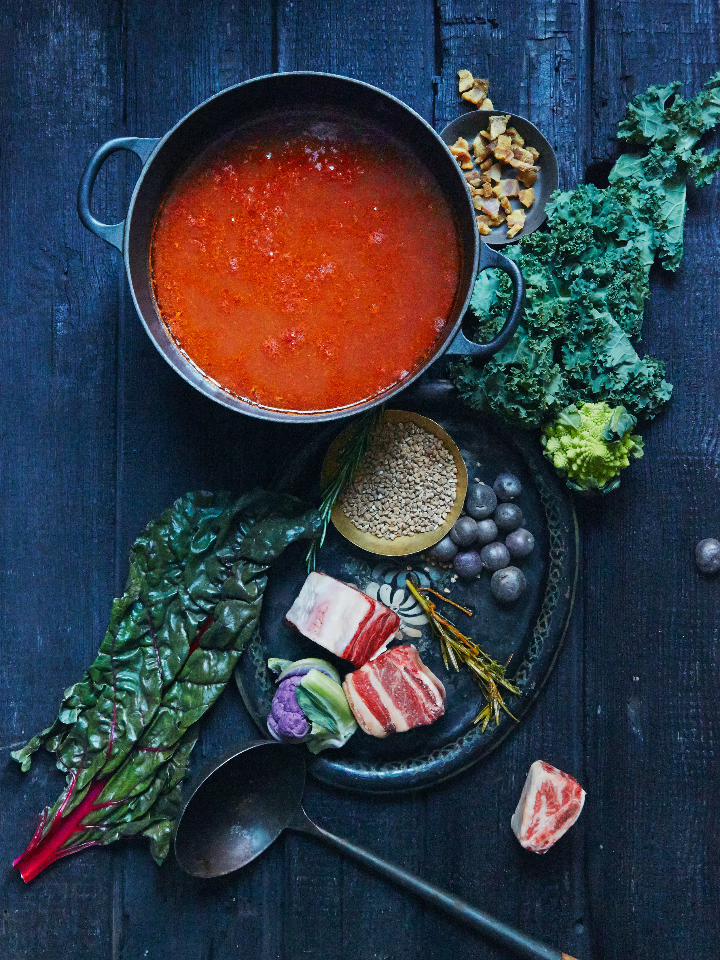 Spicy Tomato Ramen Broth, Smak Magazine