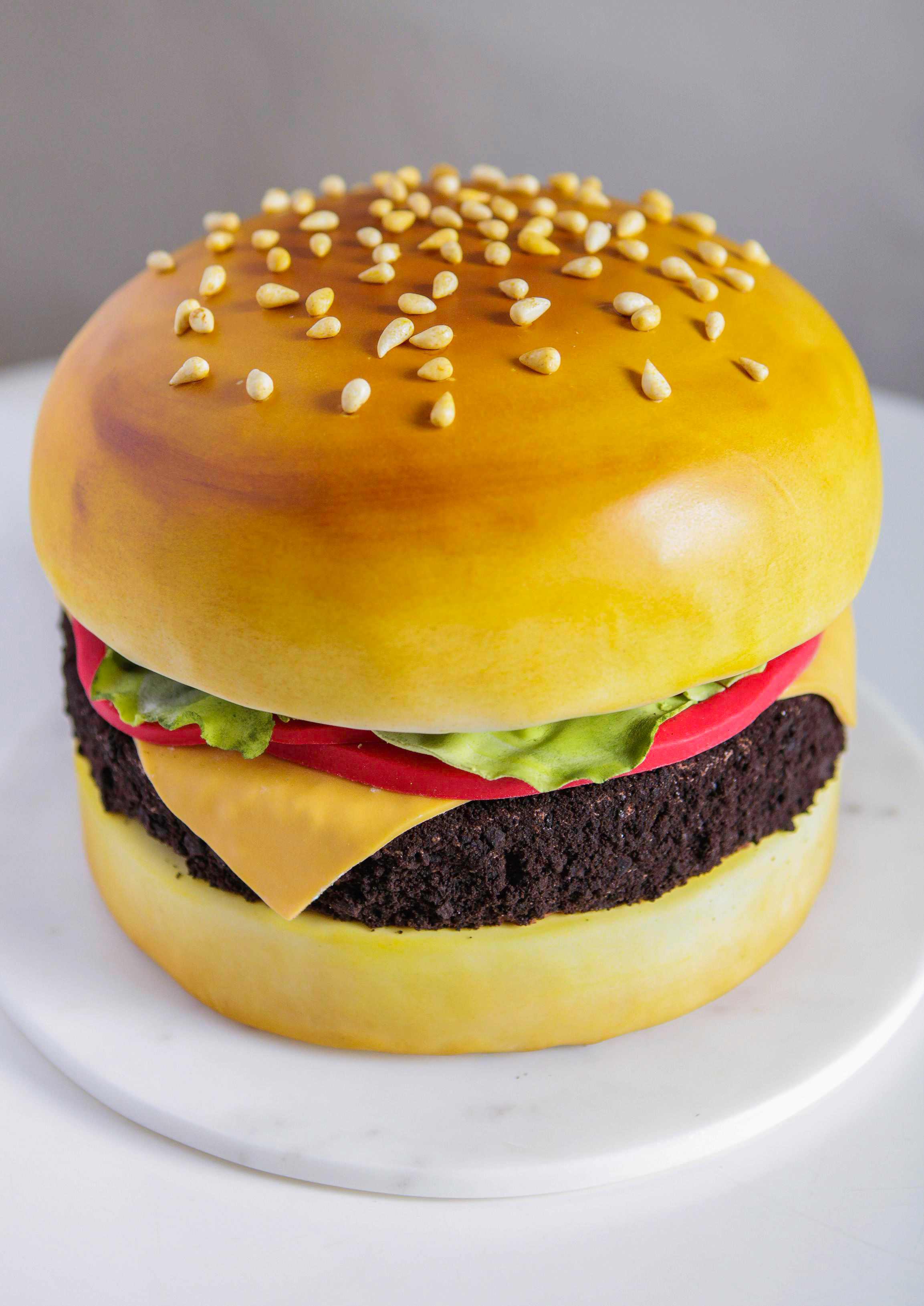 Cheeseburger Cake, Live! with Kelly and Michael