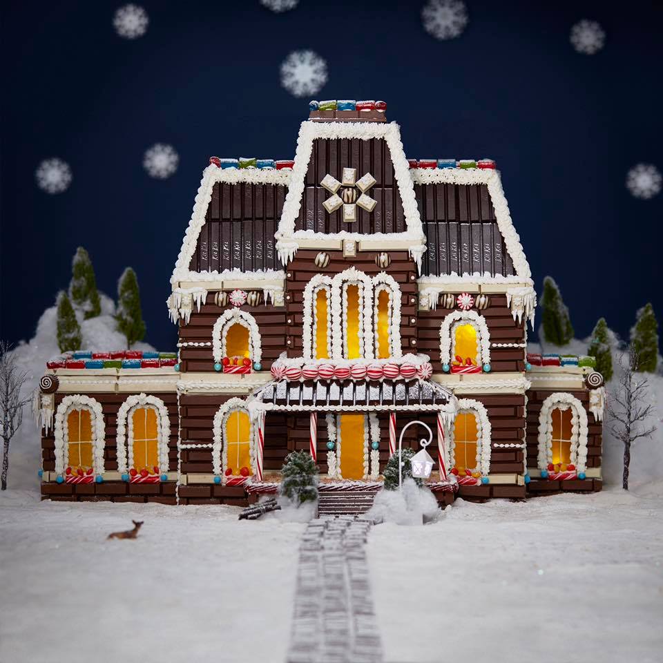 "Gingerbread" KitKat House, Hershey's