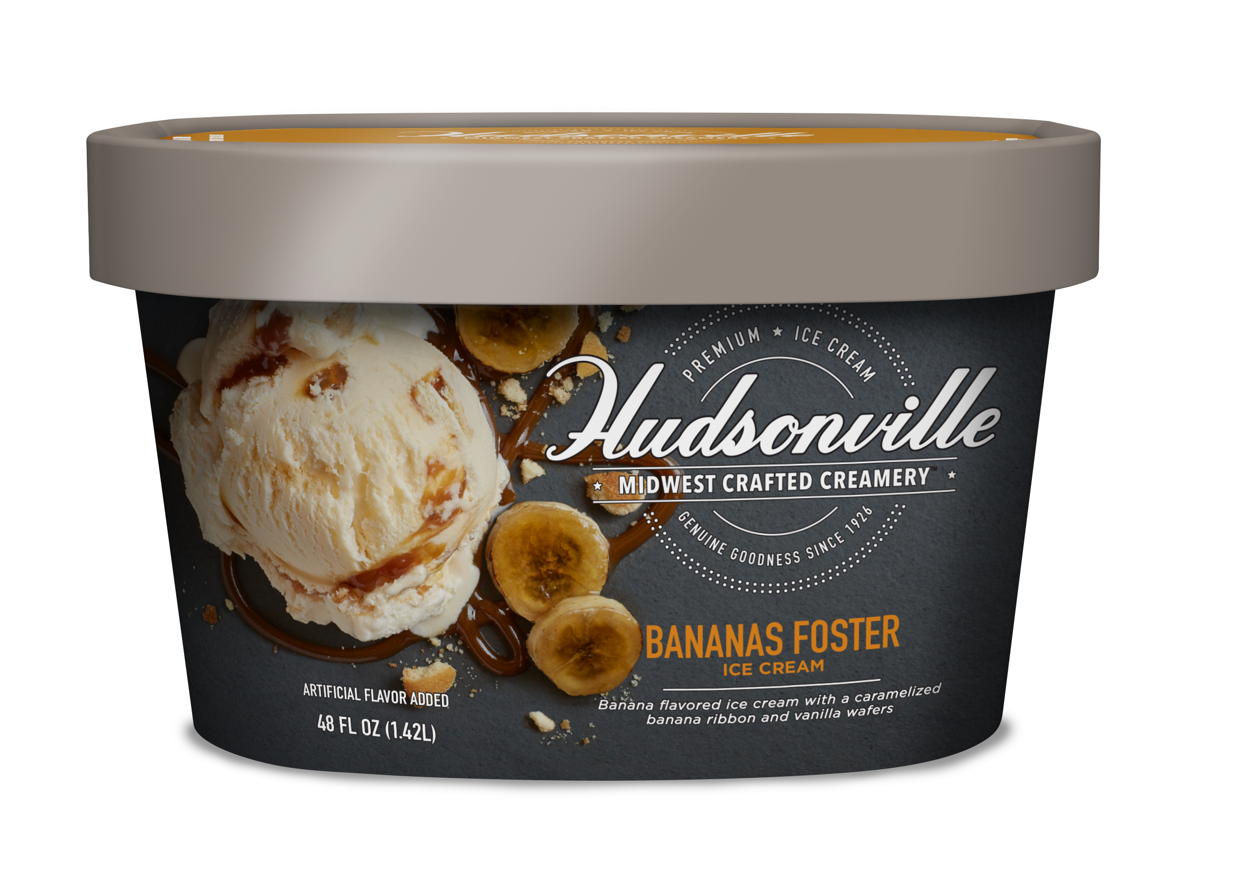 Hudsonville Ice Cream: Bananas Foster