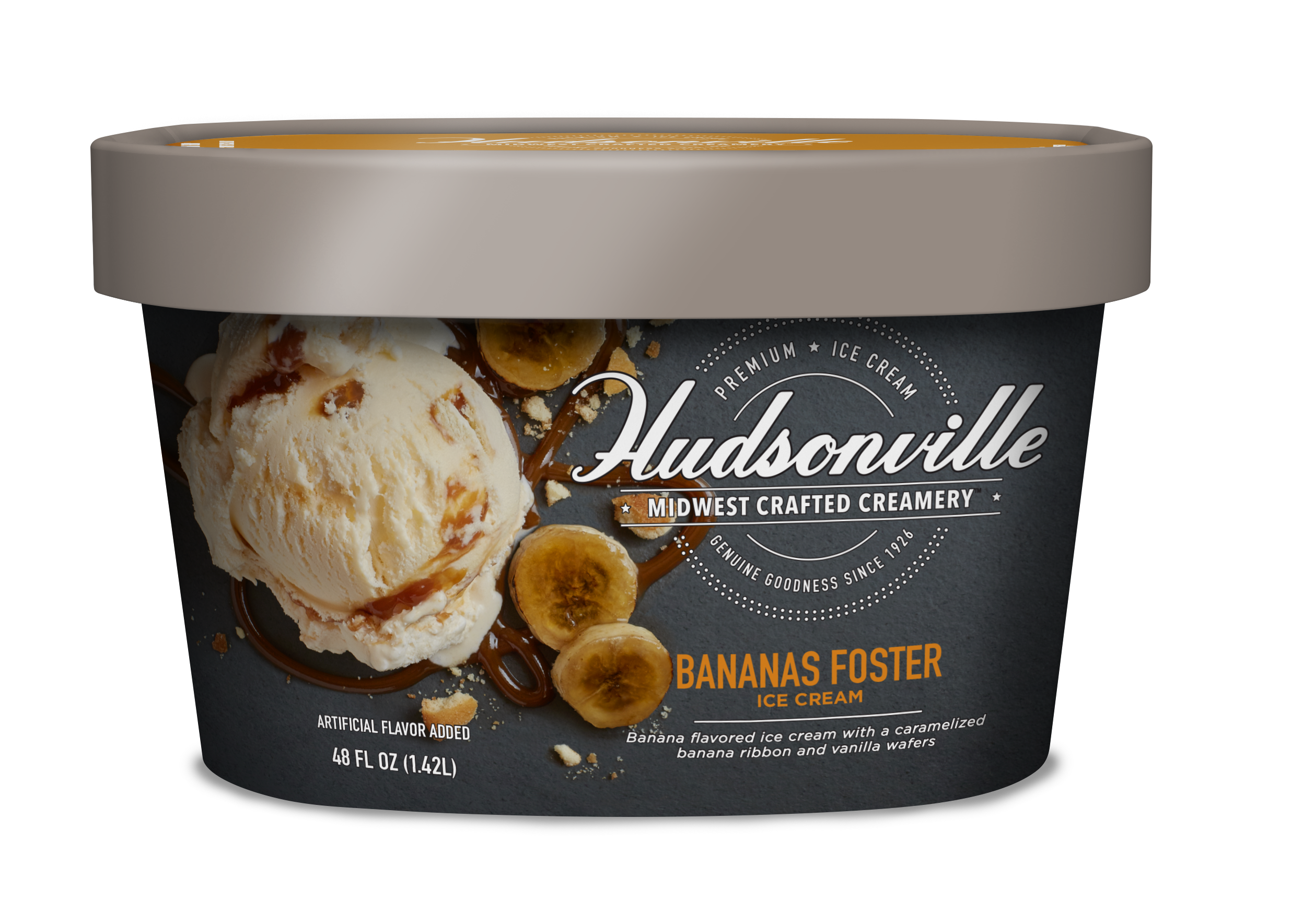 Hudsonville Ice Cream Bananas Foster