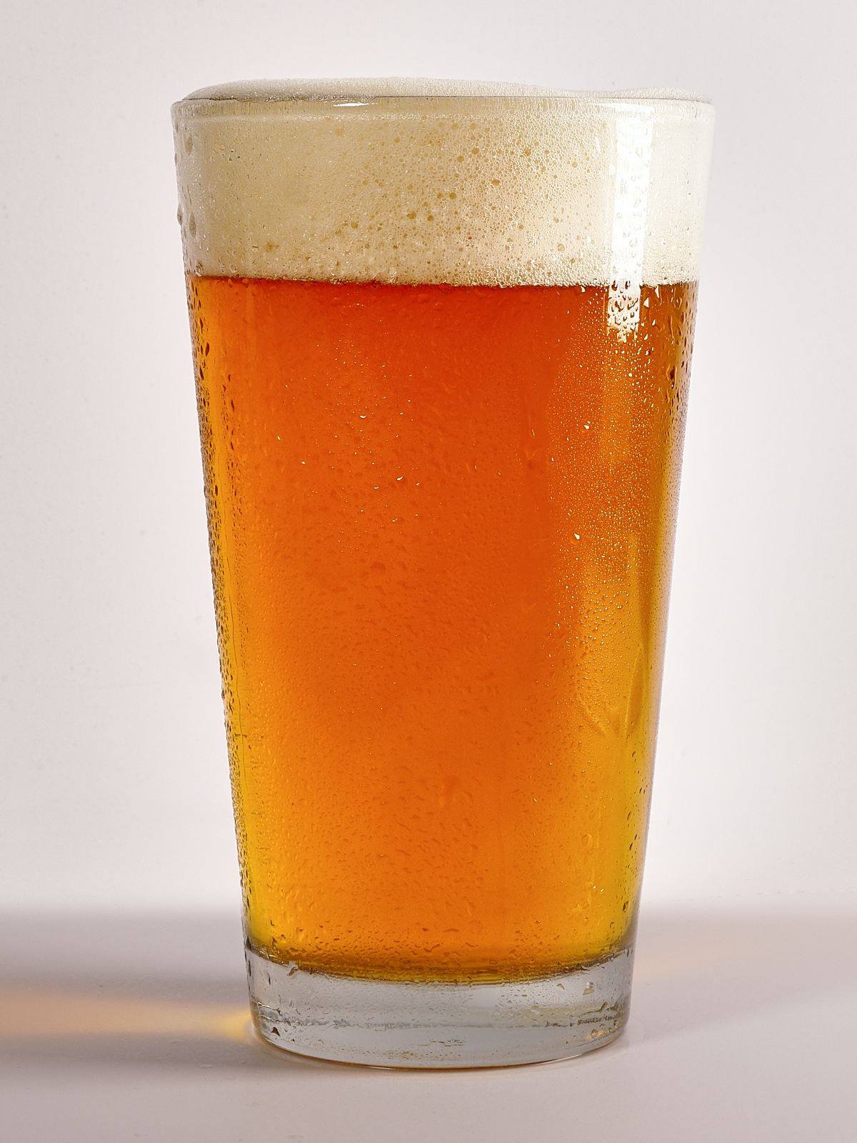 A glass of beer