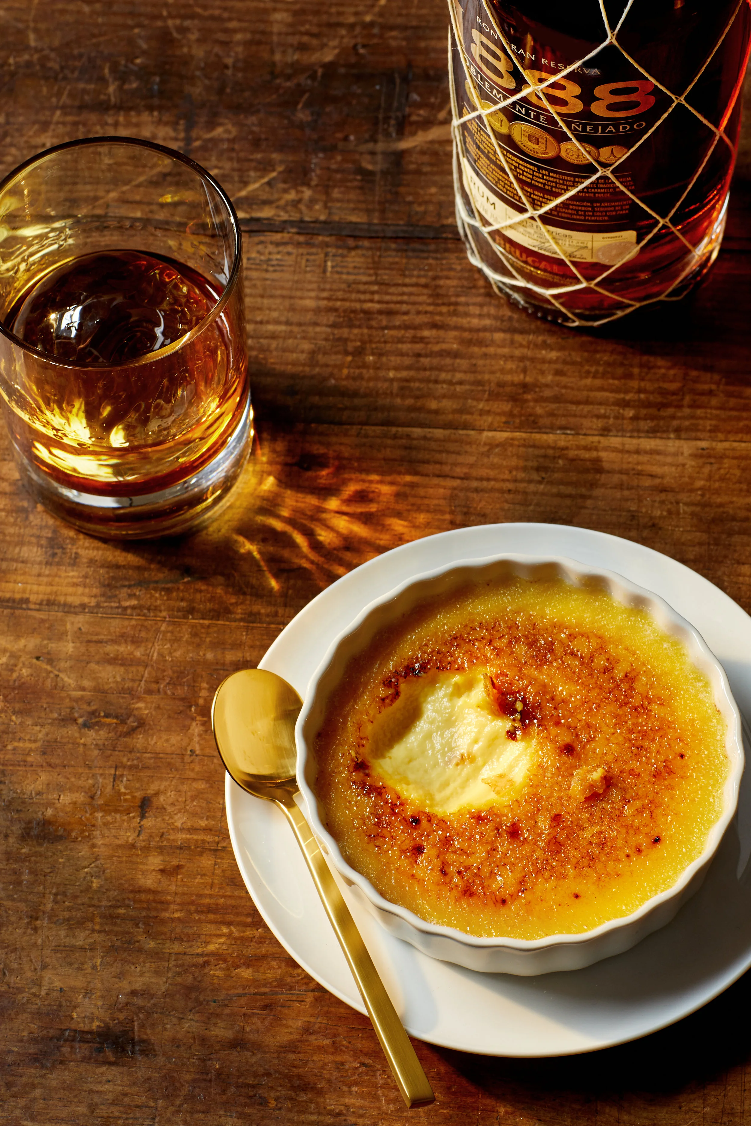 Creme Brulee for Brugal 1888, Photo by Mike Krautter