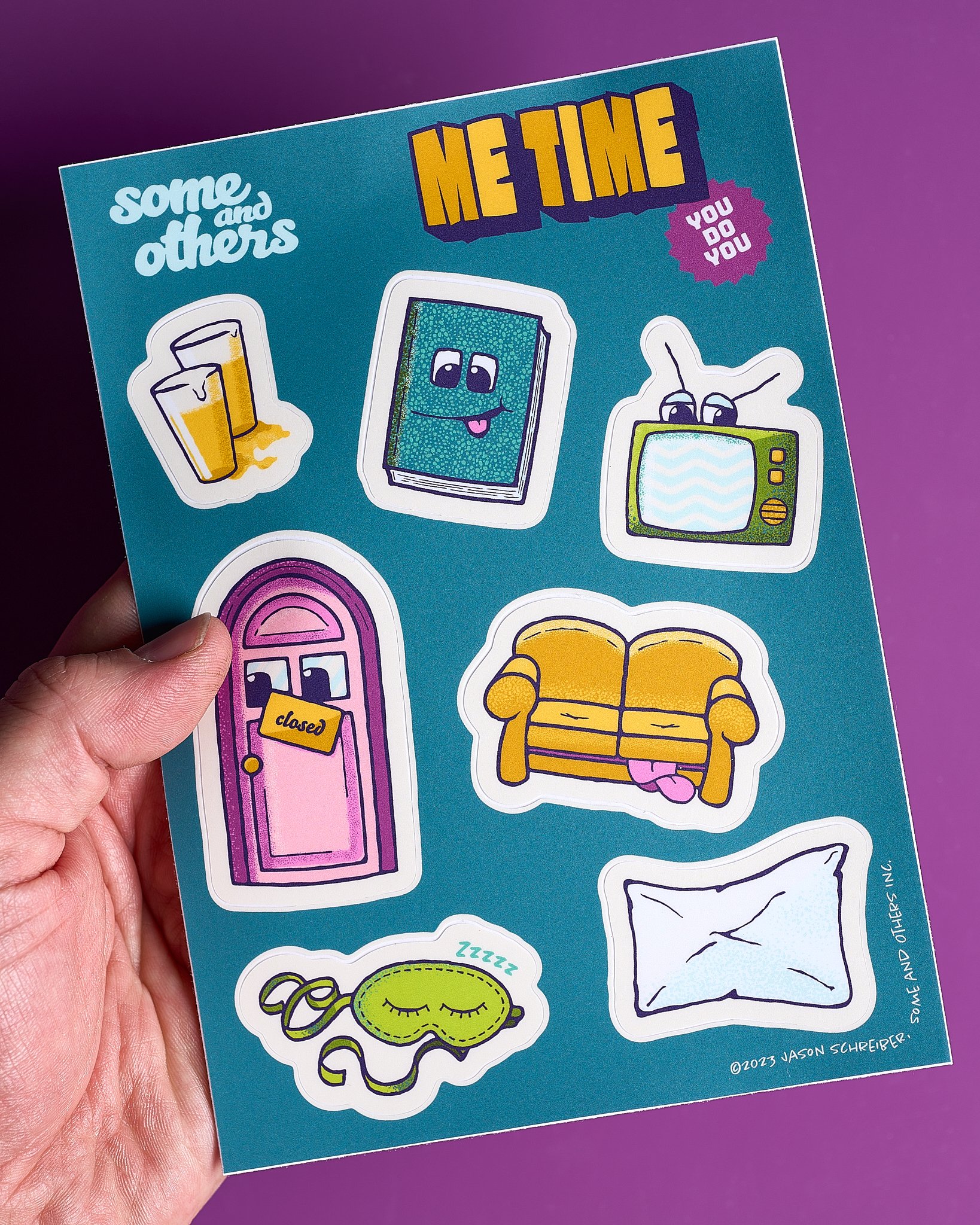 Me Time Stickers