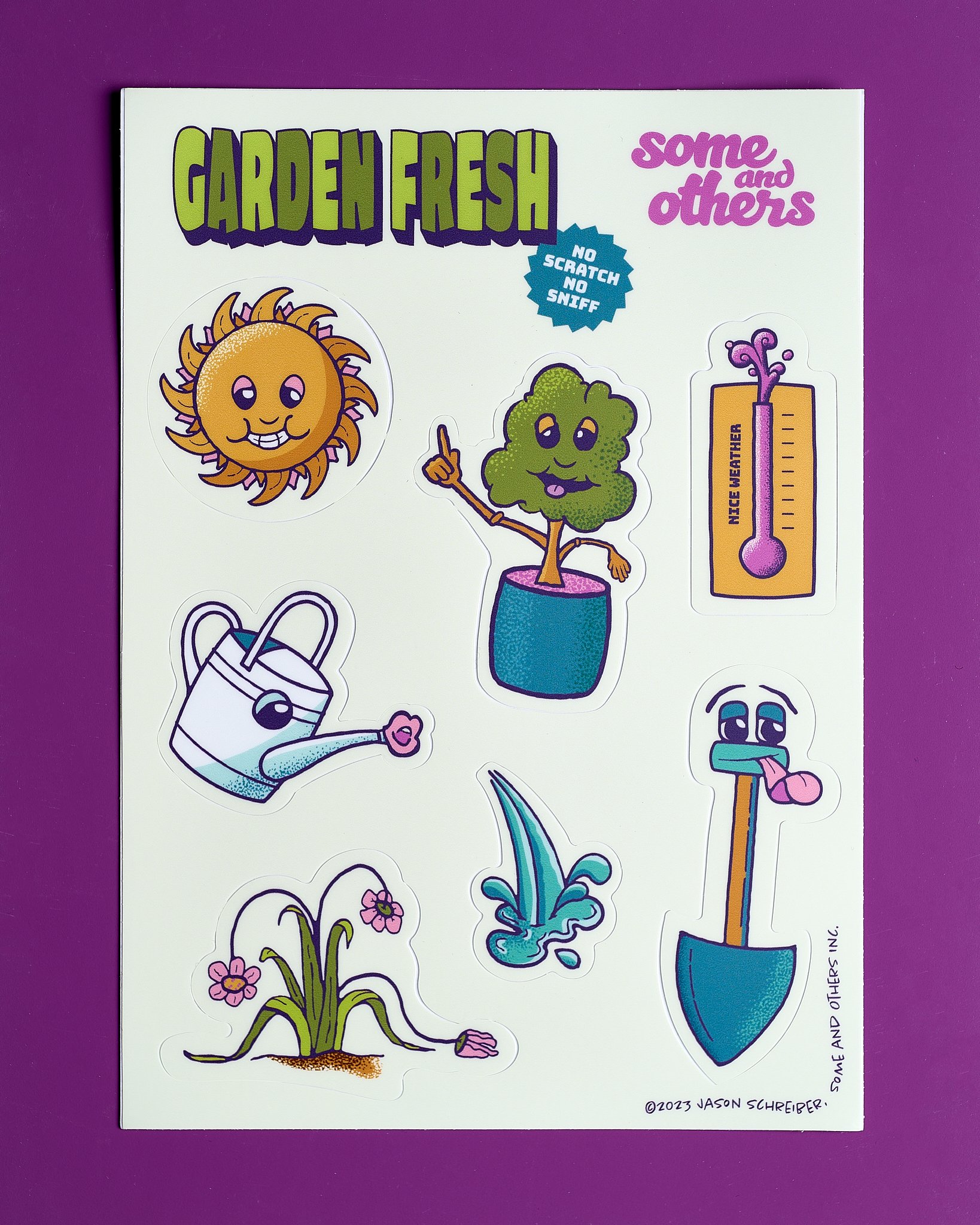 Garden Fresh Stickers