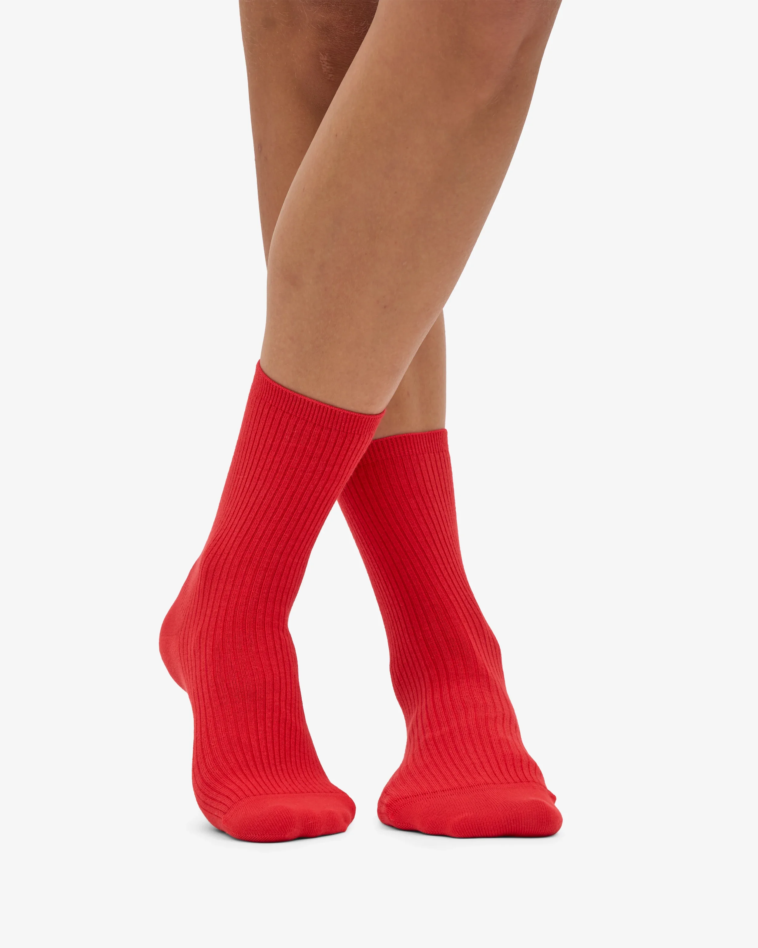 CS6002_Women-Classic-Organic-Sock_Red-Tangerine_0027_1.heic.webp