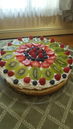 Strawberry Kiwi Fruit Tart
