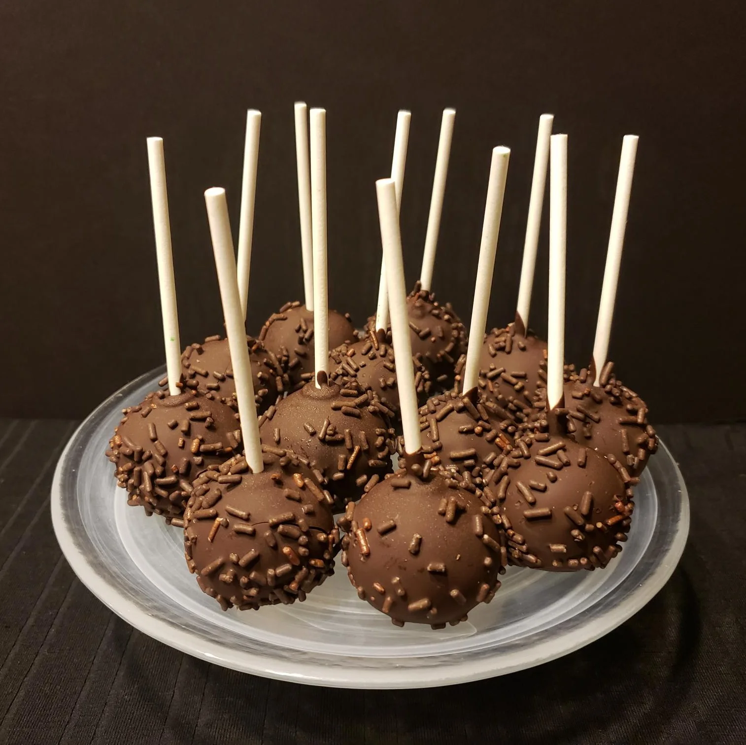 Triple Chocolate Cake Pops