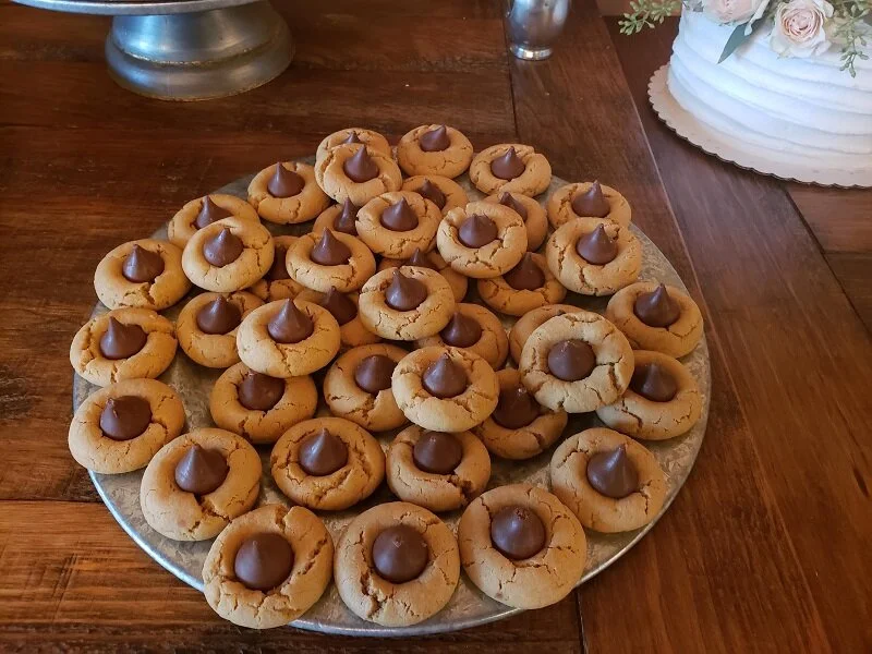 Peanut Butter Kiss cookies
