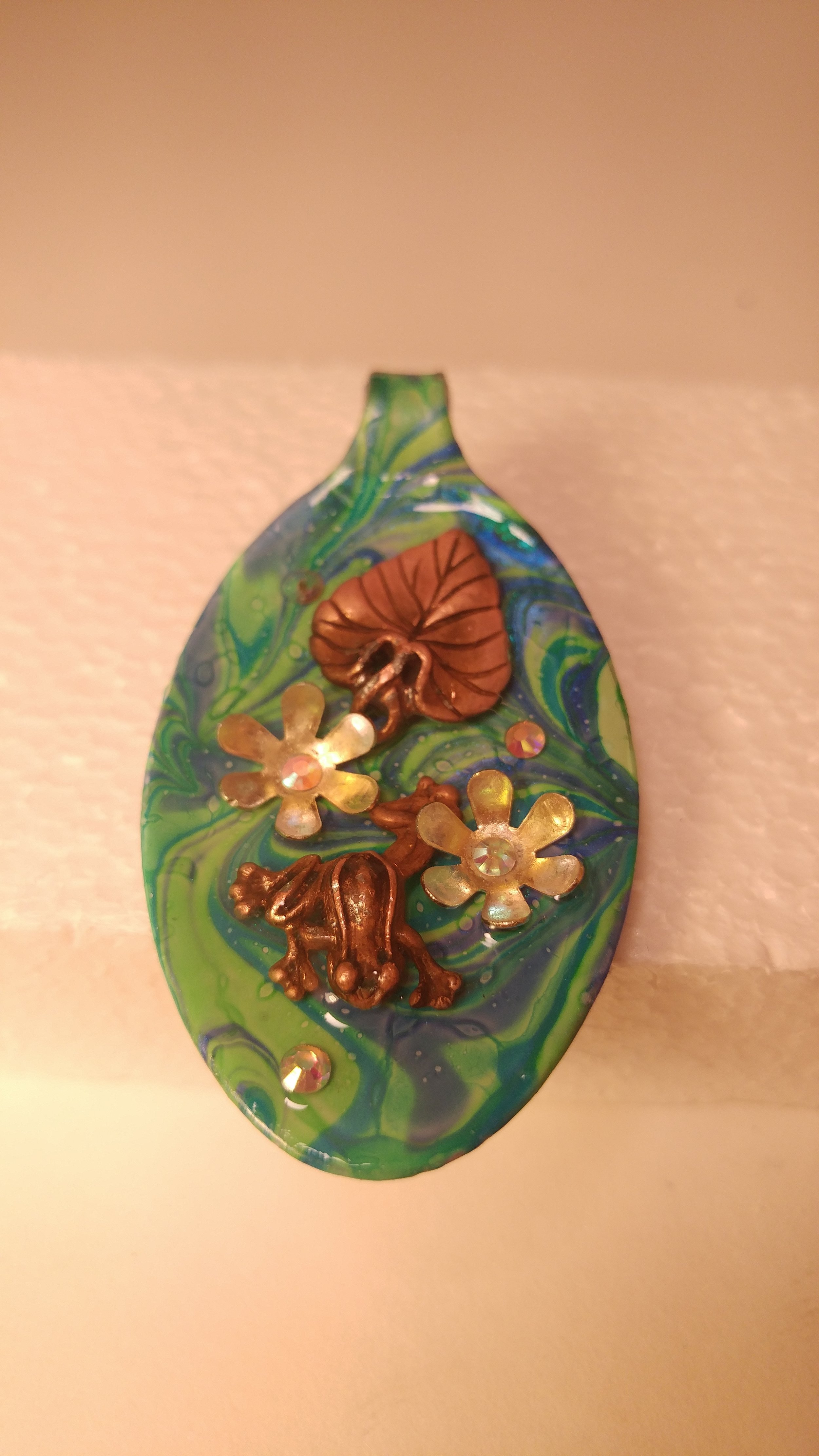 Resin Spoon Pendant