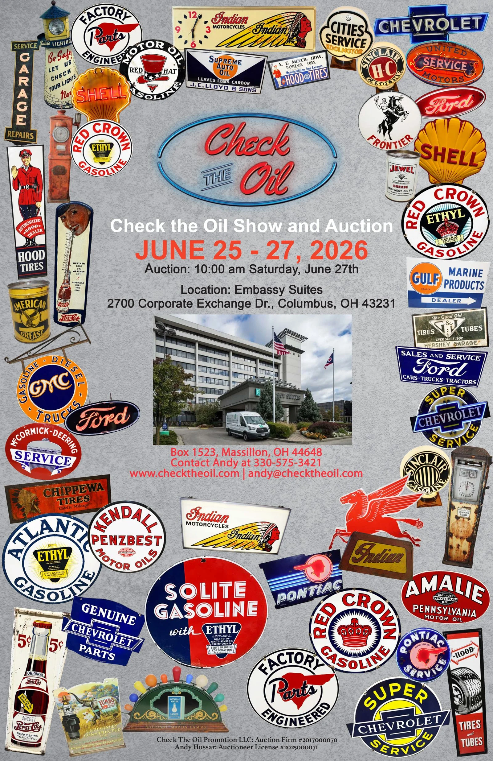 Check the Oil 2026 Auction