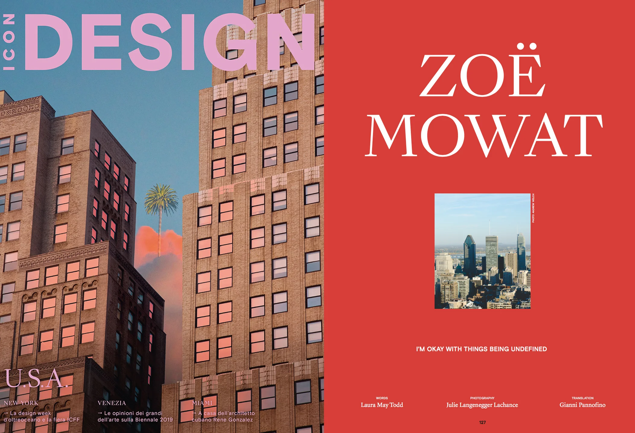 ICON DESIGN ITALY, MAY 2019