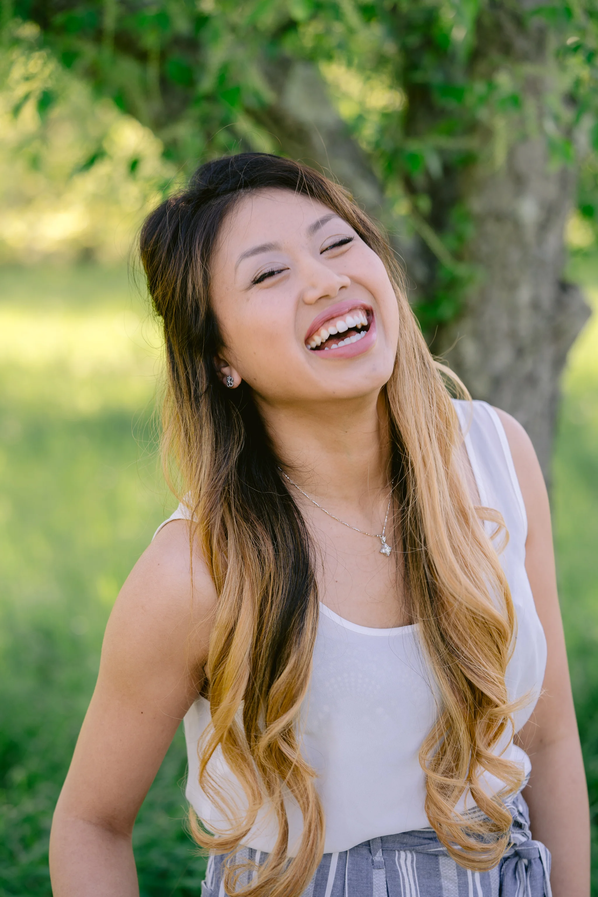 Cute Laughing Headshot