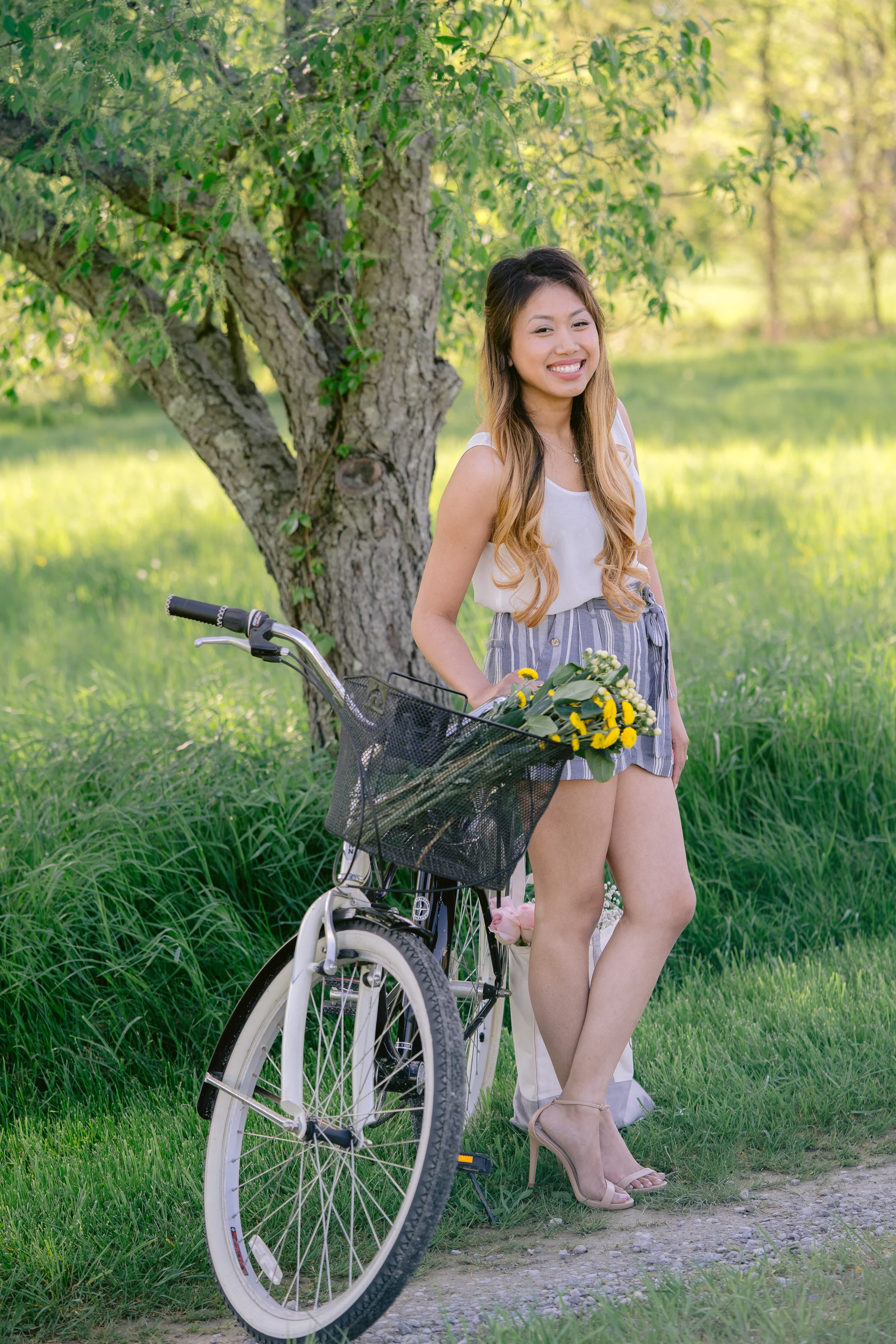 Bicycle Countryside Headshot