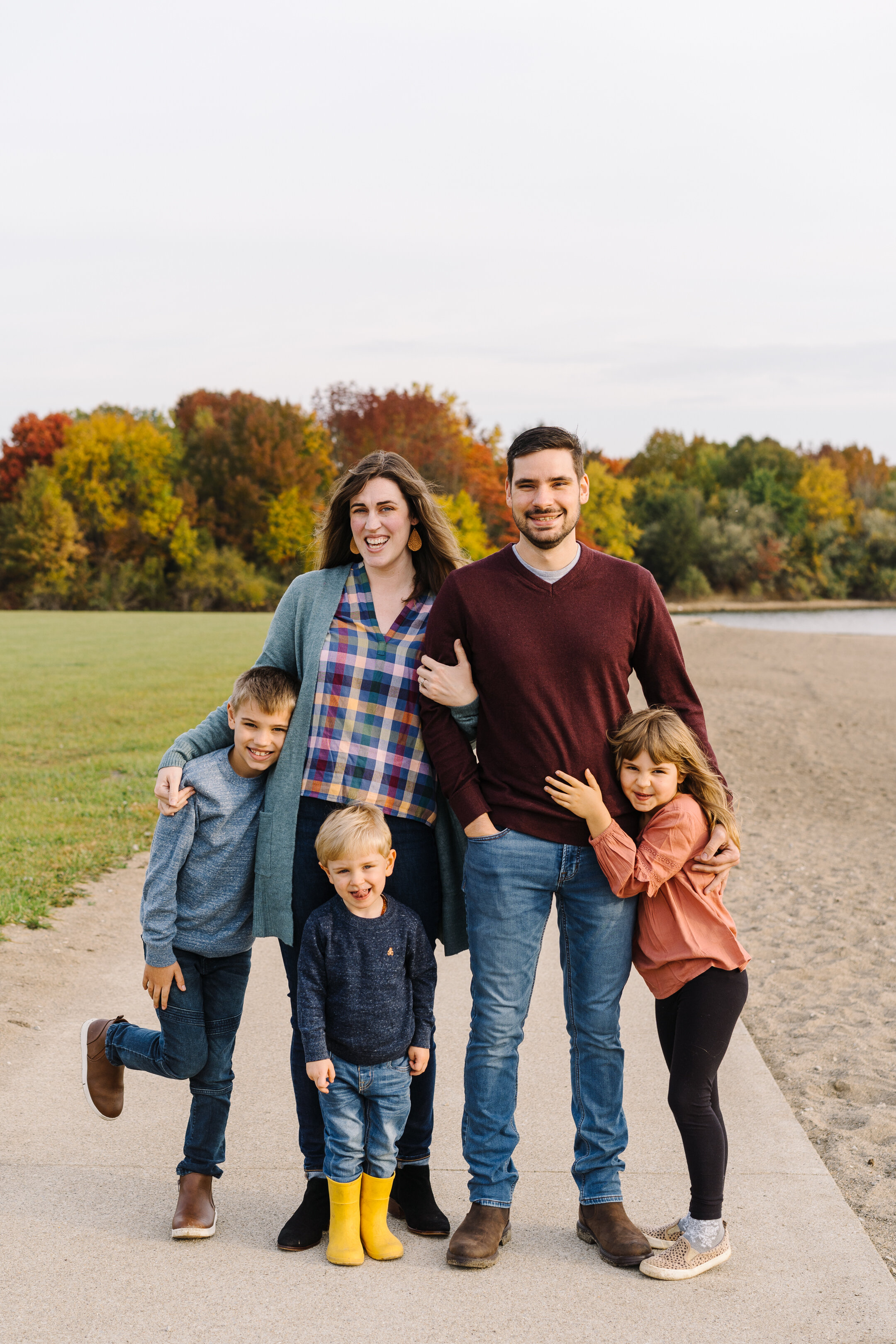 fall family photo