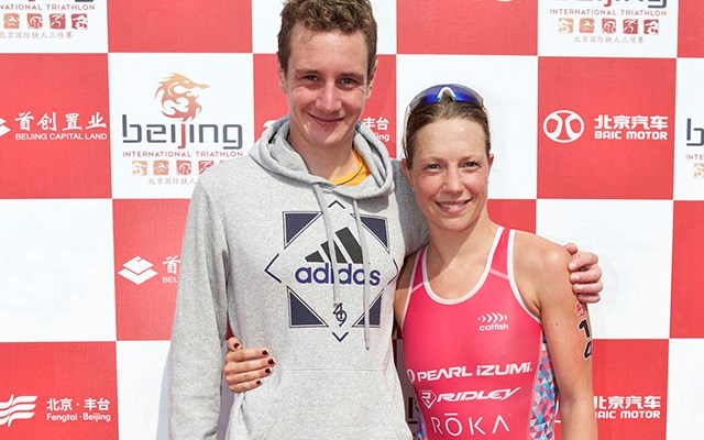 220 Triathlon: Ali Brownlee and Holly Lawrence win in Beijing