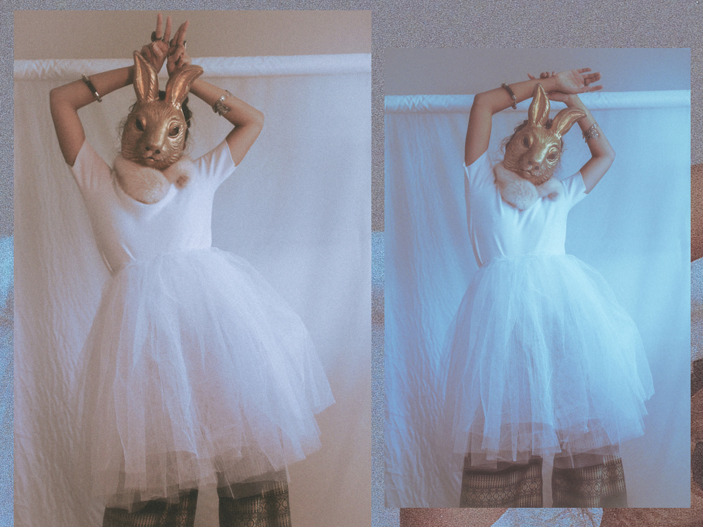 top: Zara tutu: Discount Dance pants: Indian Summer Vintage rings and bracelets: Gifted collar: ASOS