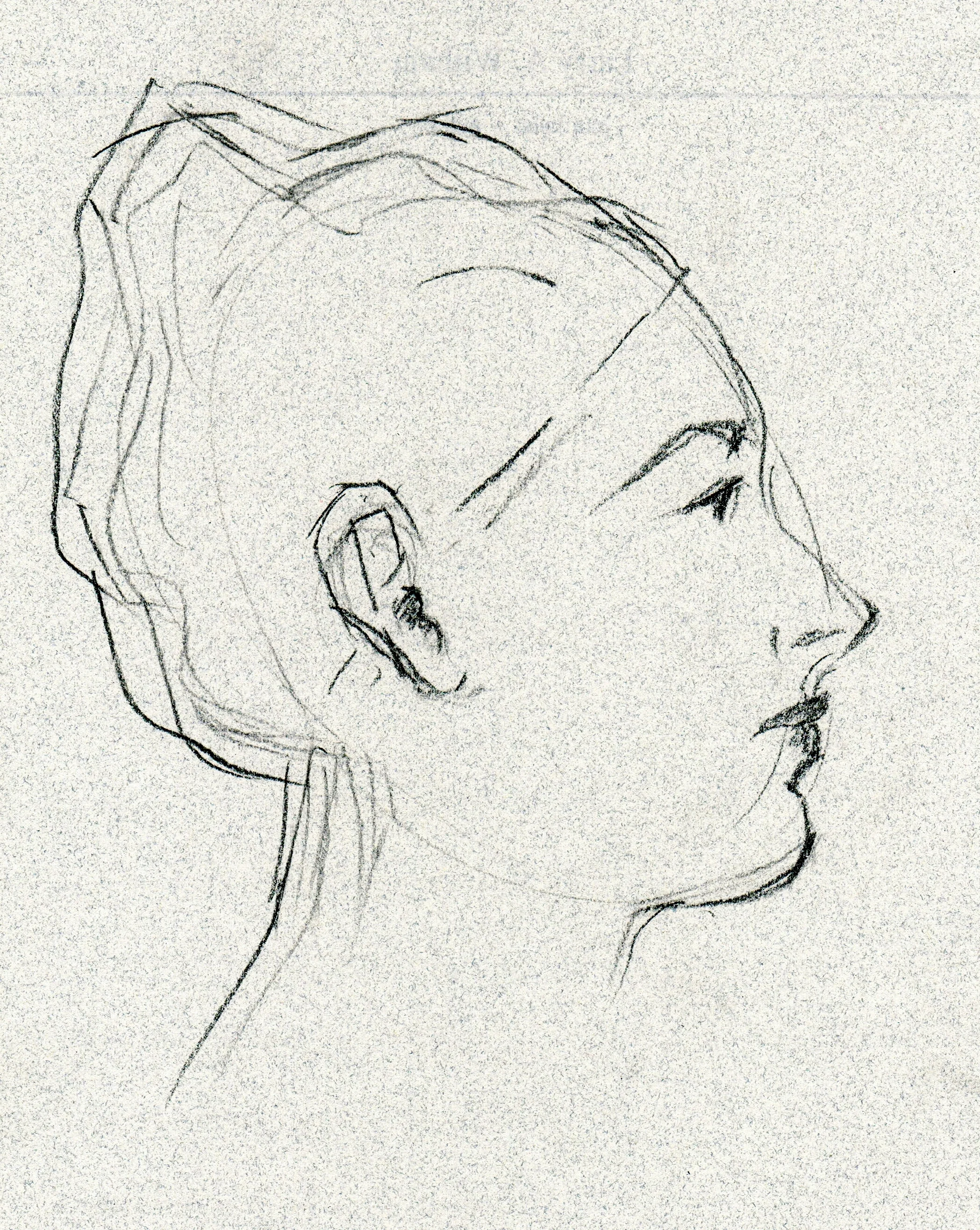 conte on paper