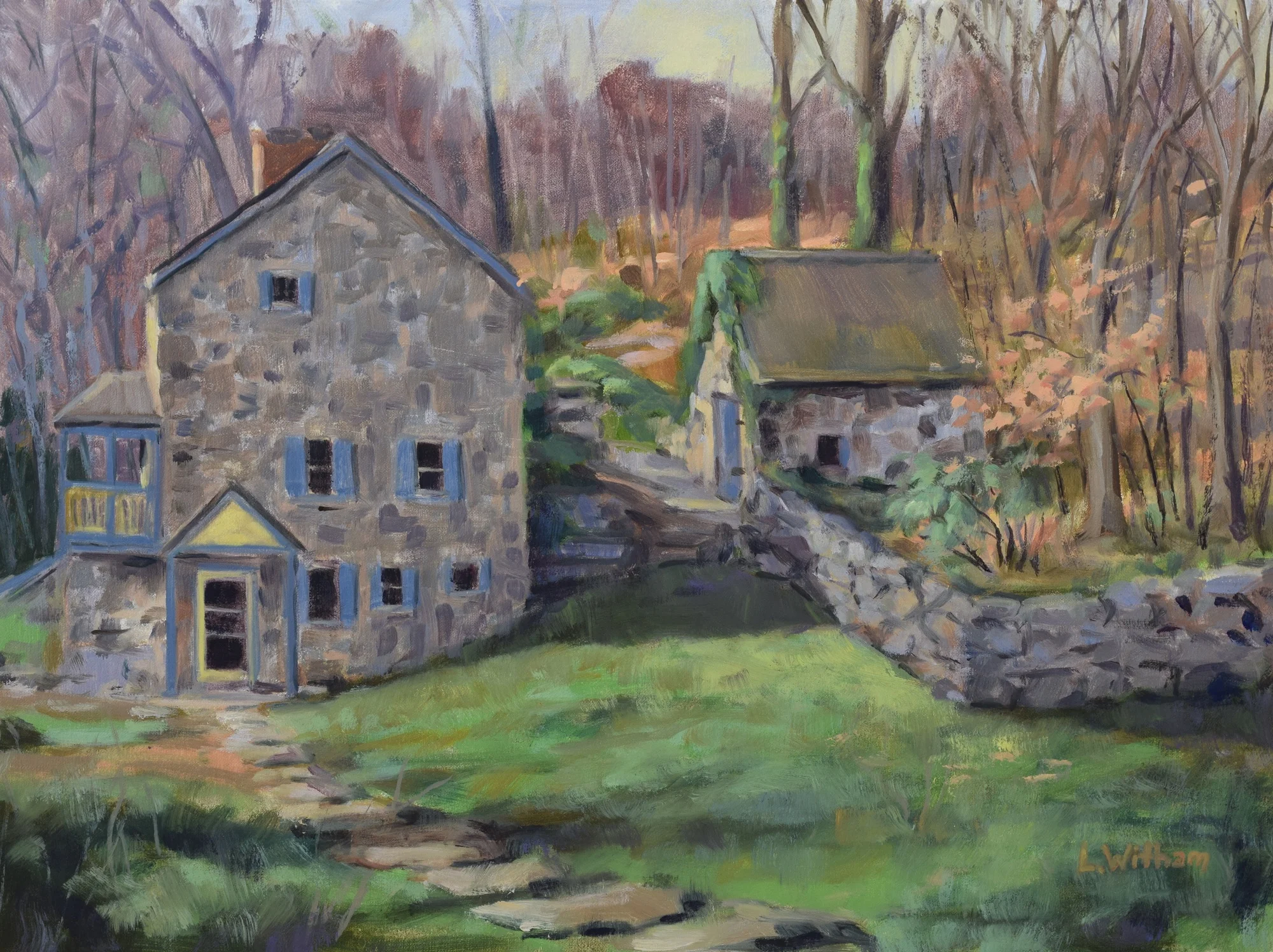 The Gatehouse (2017, plein air)