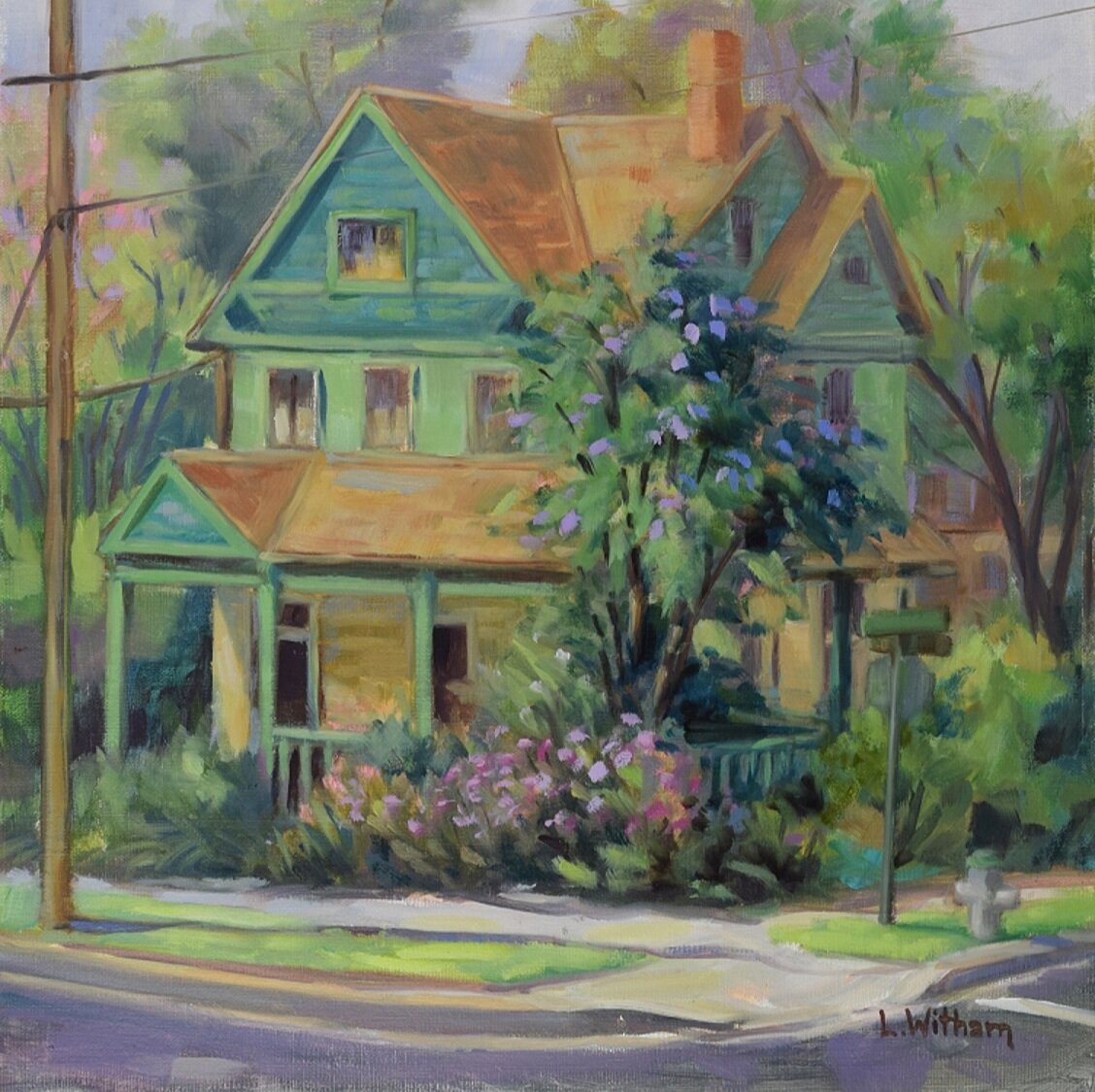 Green House (2016, plein air)