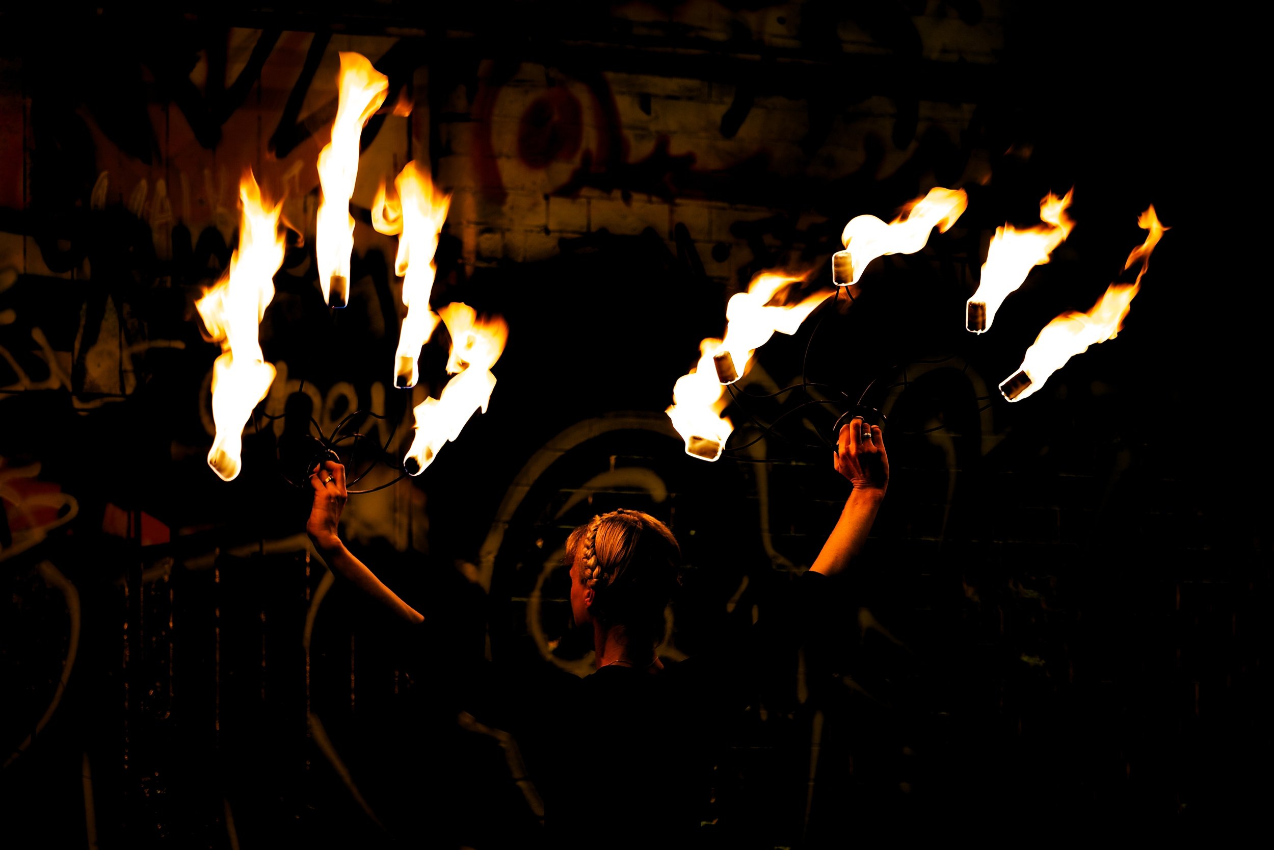 Fire Fans Show