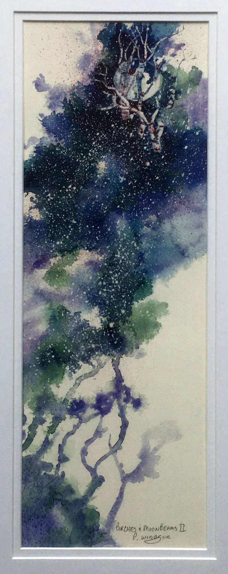Birches & Moonbeams II