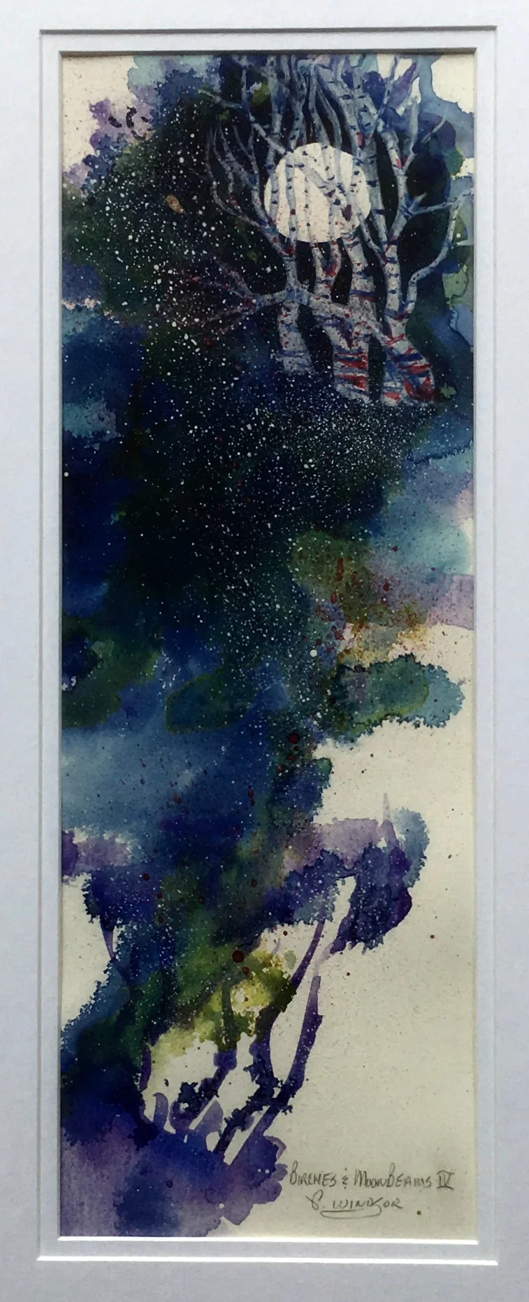 Birches & Moonbeams IV