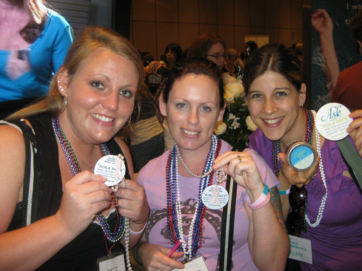 Karen with members of her BRCA group.