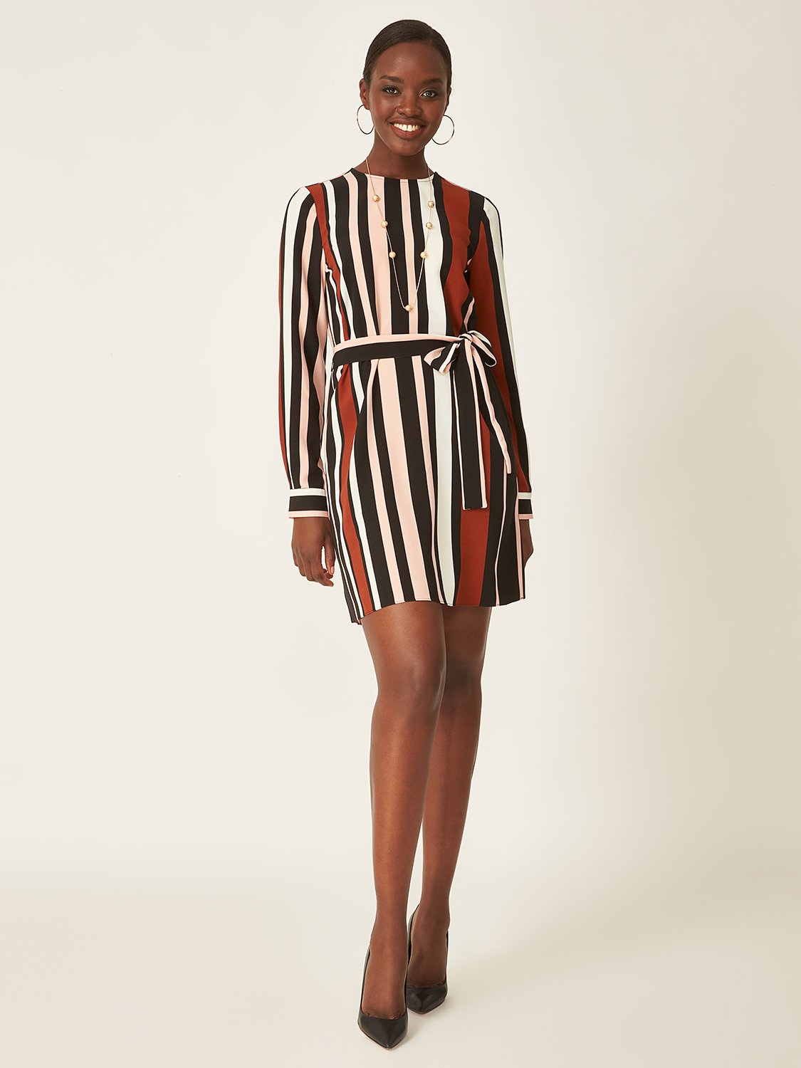 Striped Sheath Dress