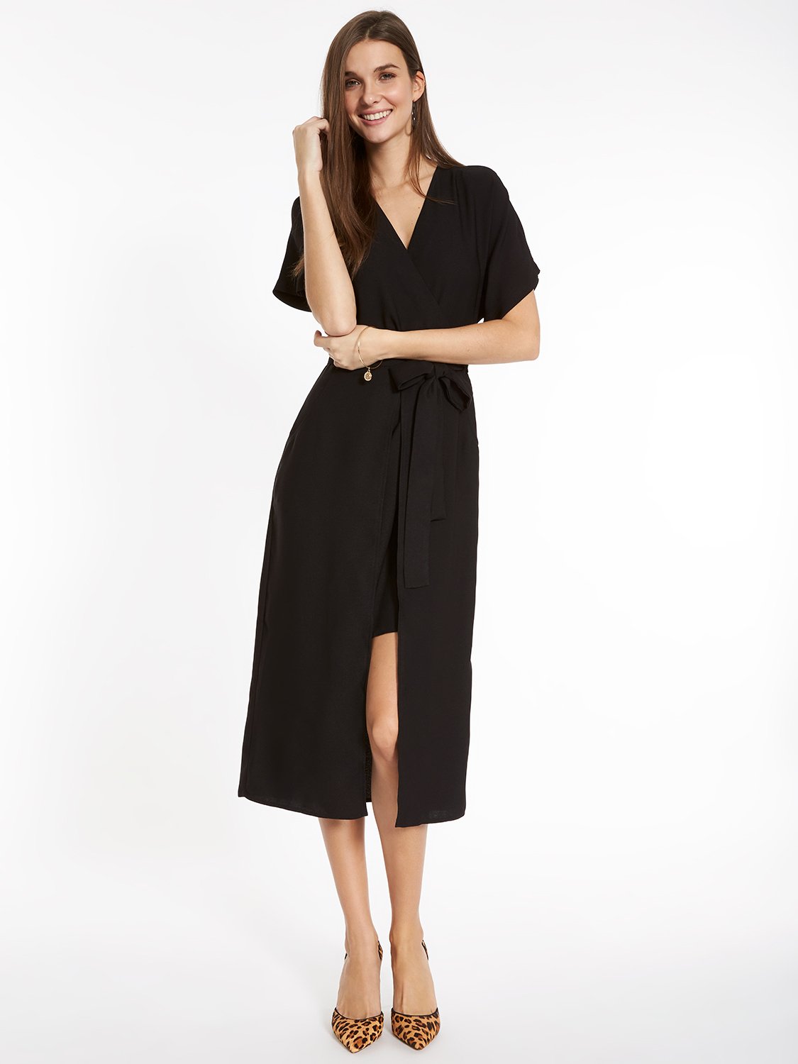 Midi Woven Dress