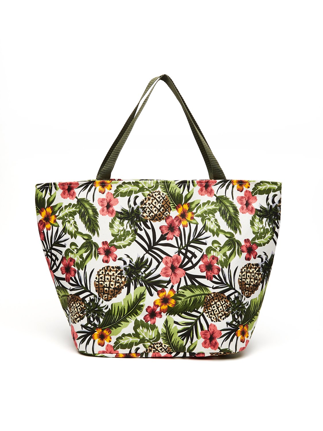 Tropical Canvas Tote 