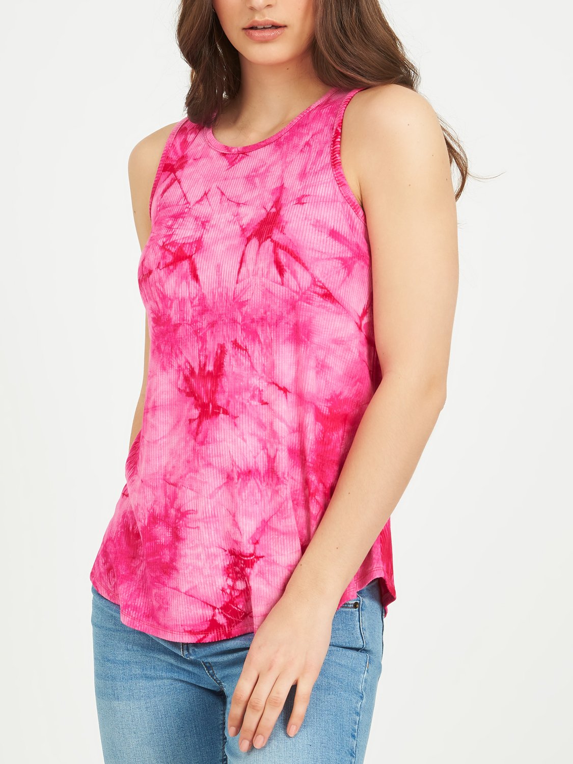 Tie-Dye Jersey Tank Top