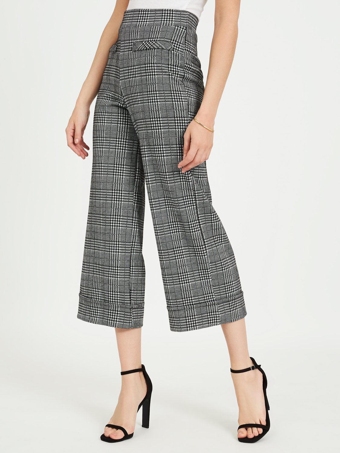 Pantalon Jacquard à jambe large