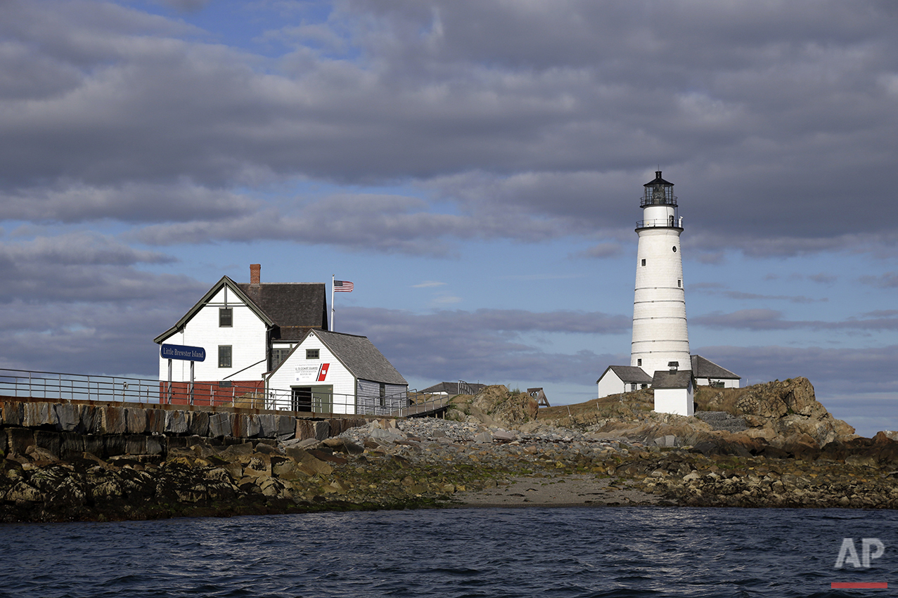  In this Aug. 17, 2016 photo, Boston Light, America's oldest lighthouse, sits on Little Brewster Island in Boston Harbor. (AP Photo/Elise Amendola)&nbsp;See these photos on  APImages.com  