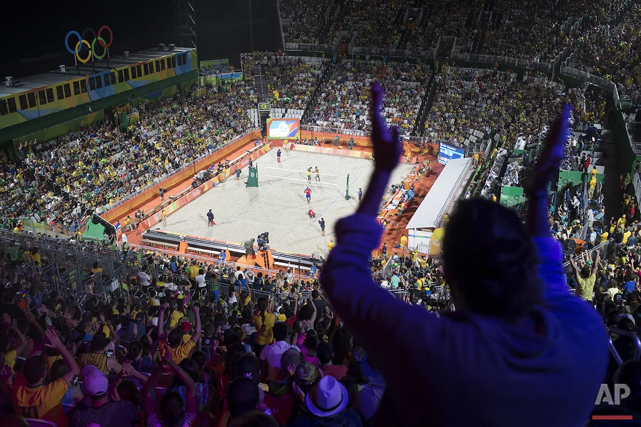 in Rio de Janeiro, Brazil, Sunday, Aug. 7, 2016. (AP Photo/Felipe Dana)