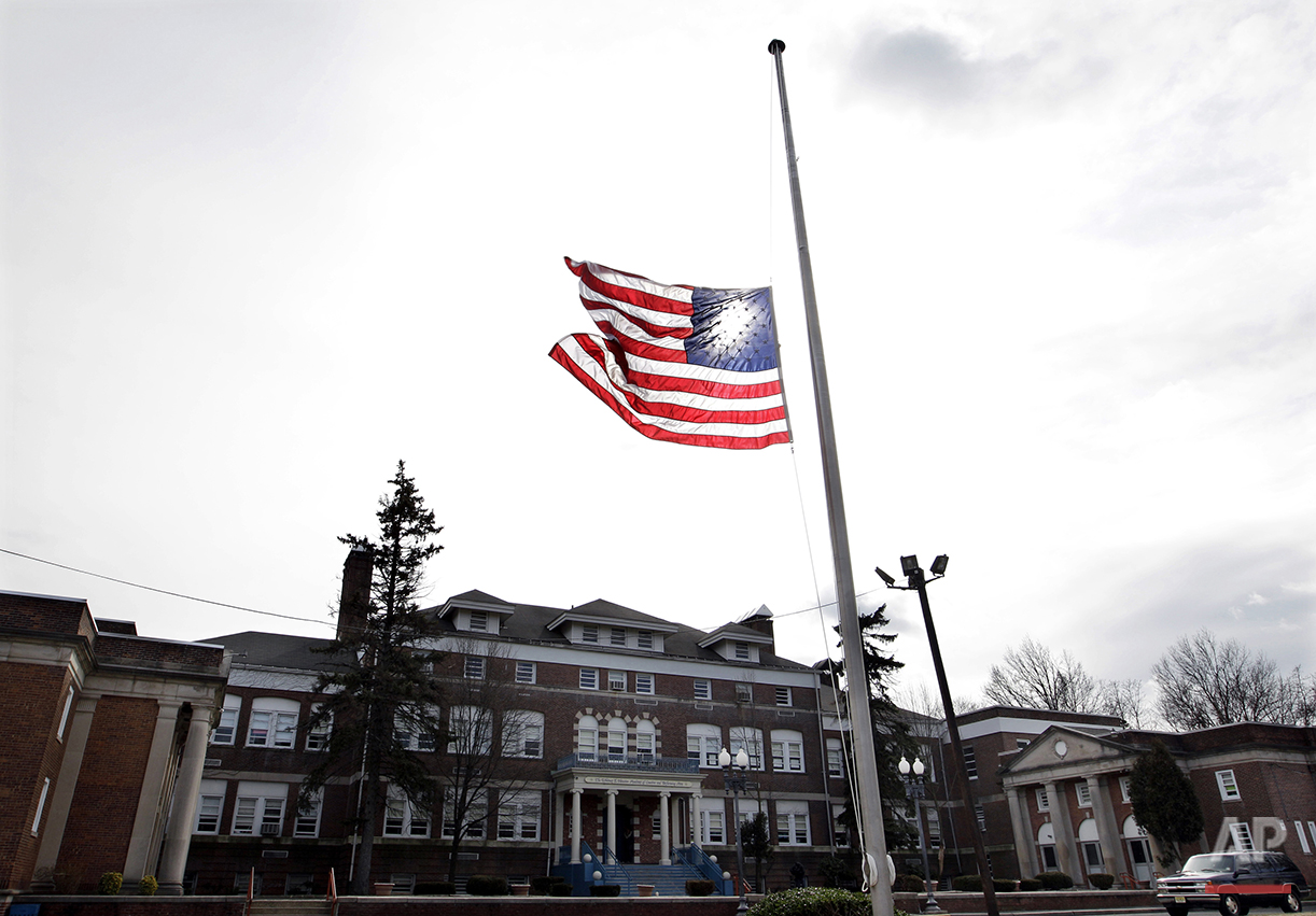 Lowering The Flag