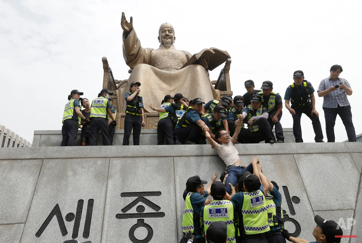 South Korea Protest