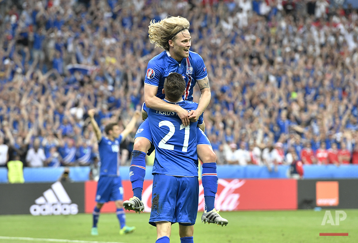 Soccer Euro 2016 Iceland Austria