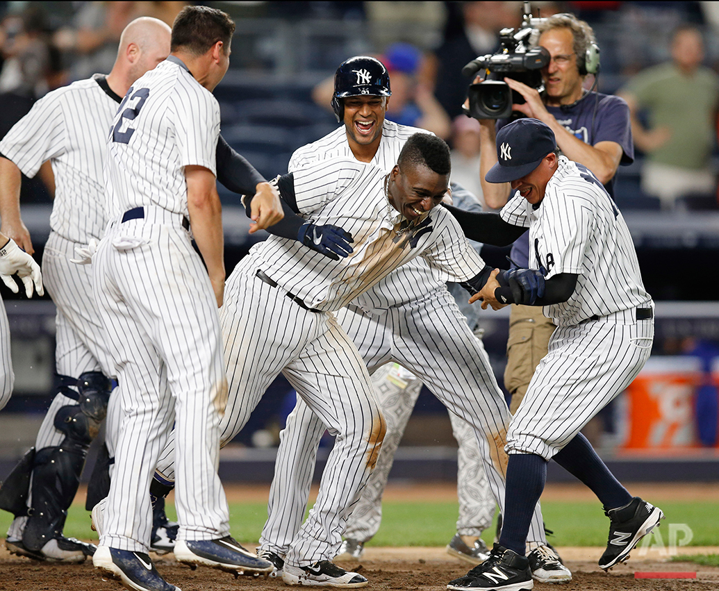 Rangers Yankees Baseball