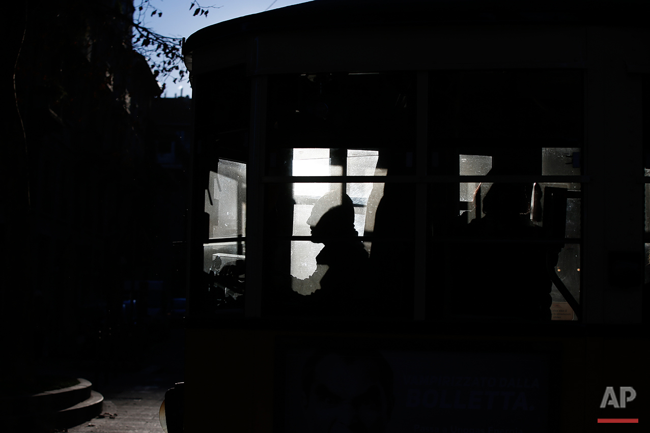 Italy's vintage trams — AP Photos