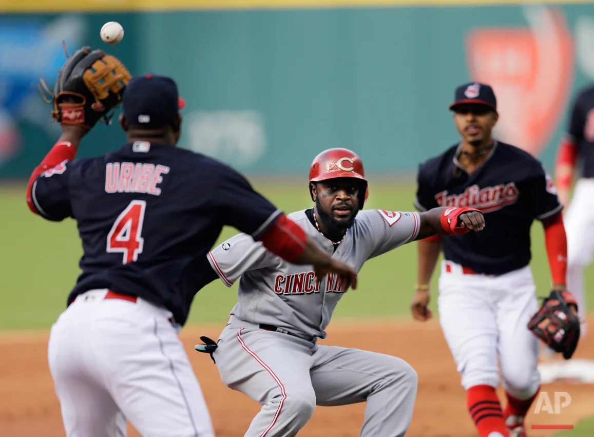 Reds Indians Baseball